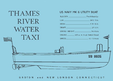 water taxi line drawing